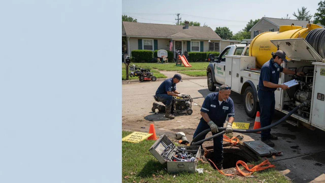 Septic Tank Pumping in Falls Church, VA near me